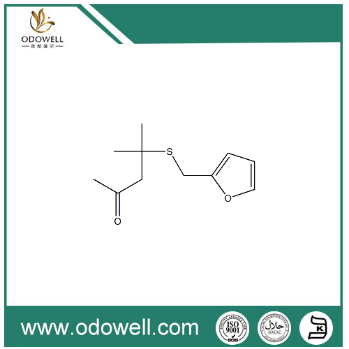 4 - ((2-furylmetyl) tio) -4-metylpentan-2-on